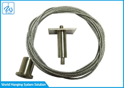 Chine Kit accrochant de corde de suspension anti-torsion réglable de fil avec l'attachement de plafond à vendre