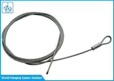 China 1.5mm Rope Assembly Aircraft Cable Assemblies With Soft Eye Resistance To Abrasion for sale