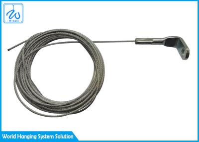 中国 懸垂装置のための6mm電流を通されたワイヤー ロープの吊り鎖の指ぬき 販売のため
