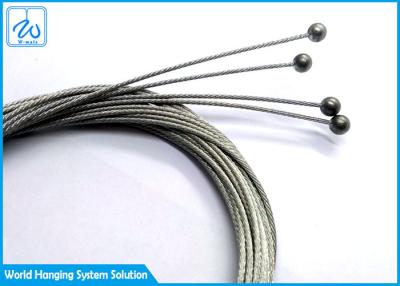 China Bright Galvanized Zinc Die Cast Wire Rope Assembly For Hanging Support Lanyards for sale