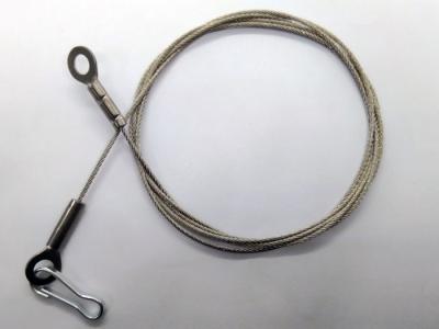 中国 懸垂装置のためのステンレス製の1.2mmの鋼線ロープの持ち上がる吊り鎖 販売のため