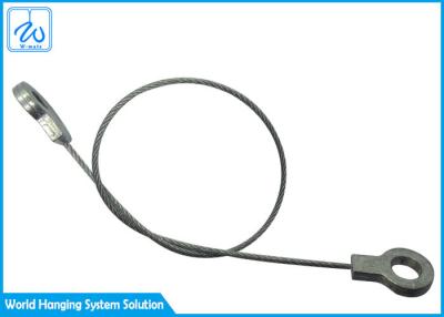 中国 電流を通された鋼線ロープのスエージの付属品/吊り鎖を注目する円形の目 販売のため
