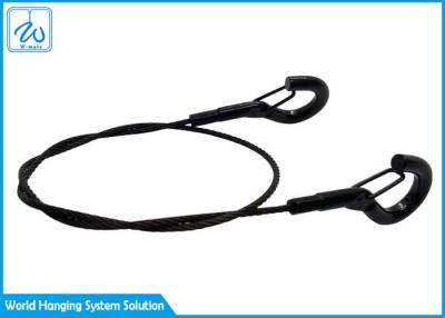 China Fall Protection / Billboard Flemish Eye 8mm Wire Rope Sling for sale
