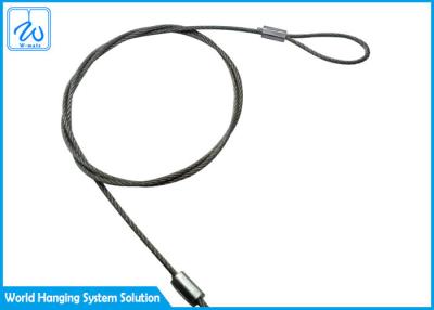 China El cable de acero inoxidable lanza la iluminación con una honda de los accesorios que cuelgan la cuerda de alambre 1x19 del alambre 4m m en venta