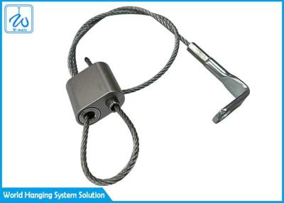 China OEM Customized Wire Aircraft Cable Loop Clamp For Suspended Hvac Ducting System for sale