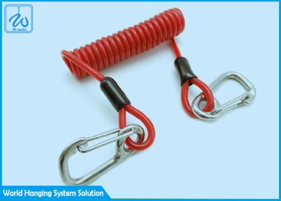 China Spring Tool Lanyard With Safe Spring Hook For The Height Safety Dropped Objects for sale