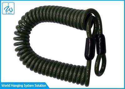 China Spring Coil Tools Safety Lanyard For Steeplejack Working At Heights for sale