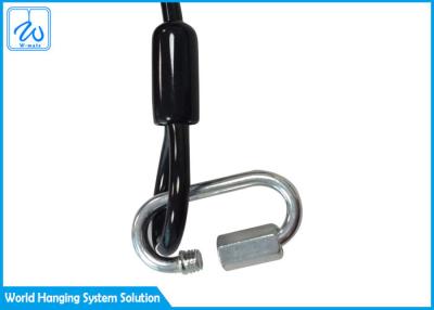 China Spulen-Lanyard Nylon Coated Wire Rope-Sicherheit Lanyard For Fall Protection zu verkaufen