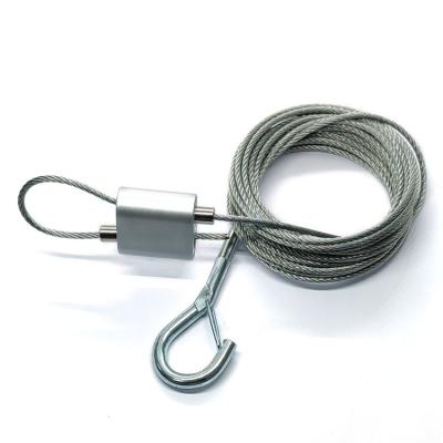 China Double Way Adjustable Aircraft Looping Gripper Cable Hanging Kit for sale