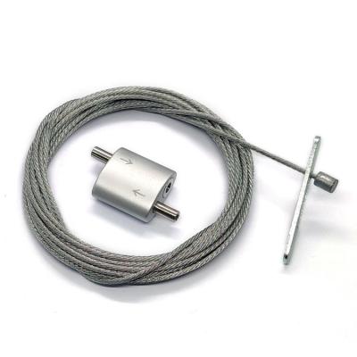 中国 Steel Wire Rope Loop Kit Cable Gripper With Stud Two Way Aircraft Cable Hanging Kit 販売のため