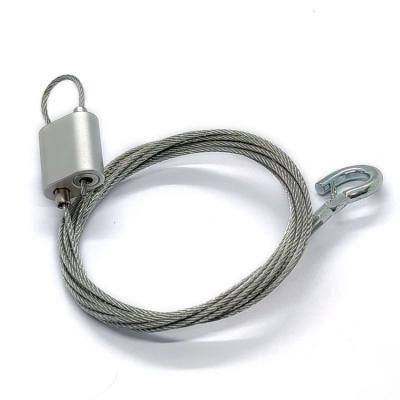 China Cable Gripper Ceiling LED Lighting Cable Gripper Fitting Accessories Stainless Steel Lighting Cable Gripper for sale