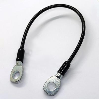 Chine Corde en acier pour allumer le câble métallique flexible d'acier inoxydable Rod With Eyelet à vendre