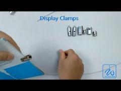 glass mount / acrylic clamps