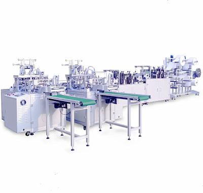 China High Speed 3 Layer Fully Automatic Face Mask Manufacturing Machine for sale