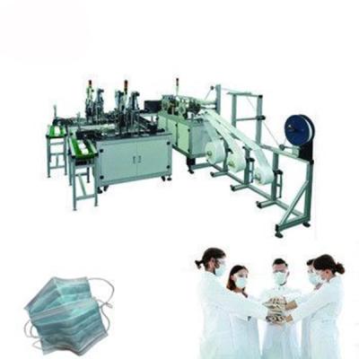 China Disposable Medical High Accuracy Non Woven Mask Making Machine for sale
