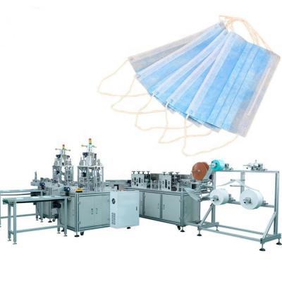 China Auto 3 Ply Disposable Medical Face Mask Making Machine for sale