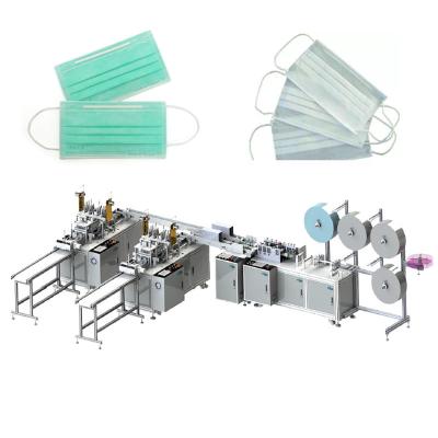China High Accuracy Disposable Surgical Face Mask Making Machine for sale