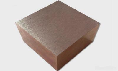 China Grind Surface Tungsten Copper Plate Tungsten Copper Alloys for sale