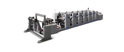 중국 효율적으로 설계 된 종이 봉지 롤 로 롤 플렉소 인쇄 기계와 IR 건조기 판매용