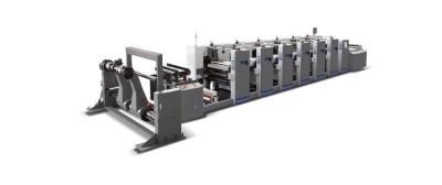China Single Faced Printing Unit Type 6 Colors Flexographic Machine for Paper Plate Varnishing for sale