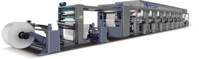 China FM-S1450 Wide Web Paper Box Preprint Flexo Printing Machine With Servo Control for sale