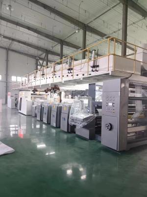 中国 Max.Mechanical Speed 150m/min Flexo Printing Unit for Big Rewinder Diameter 1524mm 販売のため