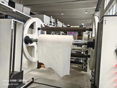 China Máquina de impresión flexográfica en cascada de tipo vertical para materiales no tejidos de papel en venta