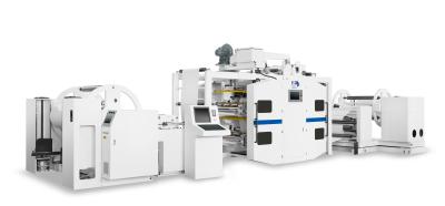China Máquina de impressão flexográfica de cascata de energia com pequena pegada e baixo consumo de energia à venda
