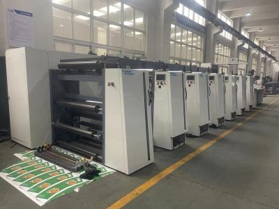 China Sleeve Type Flexo Printing Machine with Servo Drive System for High Speed Printing en venta