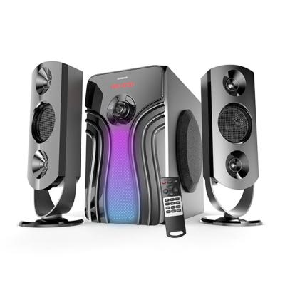 China Coomaer 2.1CH RGB Gaming Speaker System, Heavy Bass Woofer, 30W+10W*2 Output, 5.25''+3''*2 Speaker Unit for sale