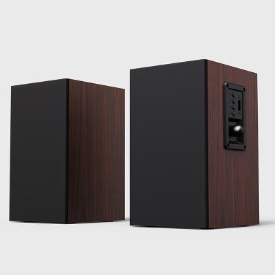 China 20W 2.0 Bookshelf Bluetooth Home Audio Speakers AC220V Side Panel Contol for sale