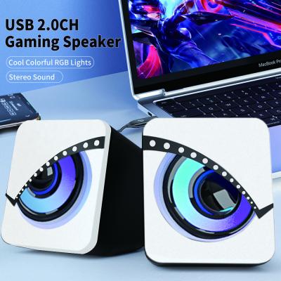 China DC5V 2.0 PC Speakers 60Hz-20KHz for sale