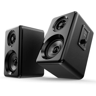China High End 4Ohms Bluetooth Bookshelf Speakers 2.0 Speaker For Pc 60Hz-20KHz for sale