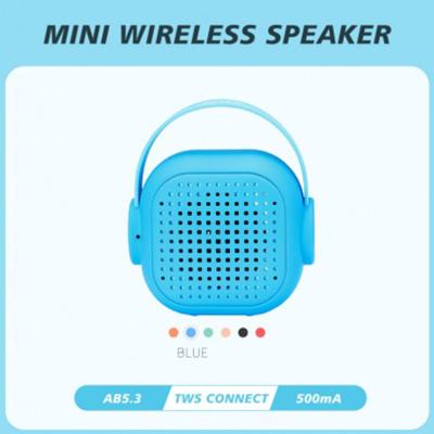China Mini 40MM*1 kabelloser tragbarer Bluetooth-Lautsprecher mit TF-Karte, bunt zu verkaufen