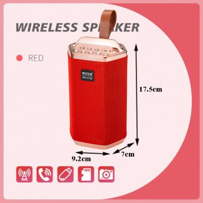 China 5.0 TWS Kabelloser tragbarer Bluetooth-Lautsprecher für den Außenbereich ohne Verzerrung zu verkaufen