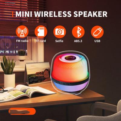Chine Mini lecteur de musique portatif sans fil de haut-parleur de Bluetooth de 1800MAh pour la maison à vendre