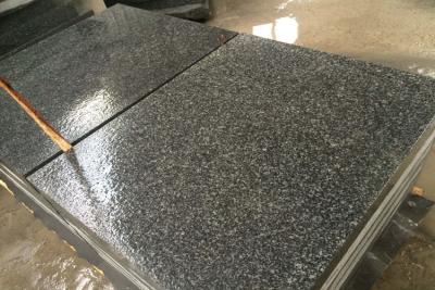 China Binzhou Black Granite Tiles & Slabs for sale