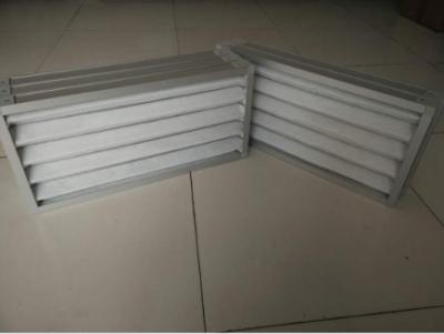 China 15L Frame Air Filters Polyester Fiber ODM Water Treatment Mini Pleat Air Filter for sale