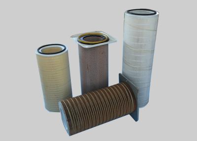 China Polyester 1000mm Coalescing Compressed Air Filter Element For Air Compressor for sale