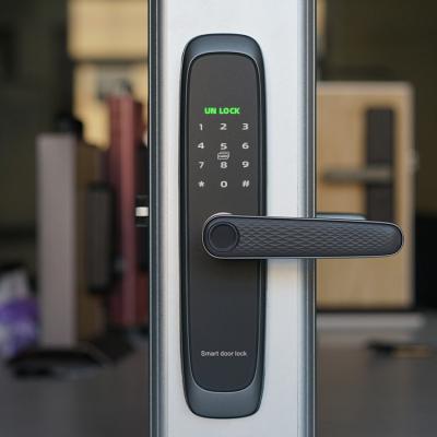 China 25 mm Tuya Smart Door Lock X10 waterdichte slimme toegangsdeursloten Te koop