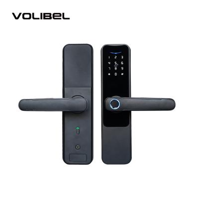 China Corrosión anti elegante única de la cerradura de puerta de la huella dactilar de Bluetooth 6V en venta