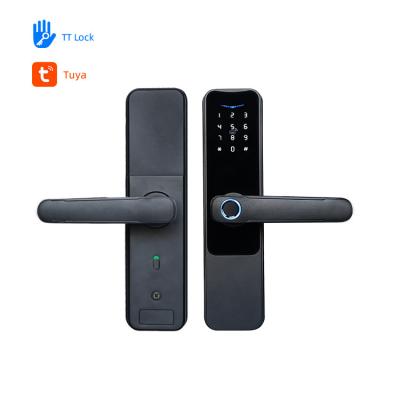 China 5VDC TTlock Smart Lock Biometric Keyless Smart Door Lock Wifi App Control for sale