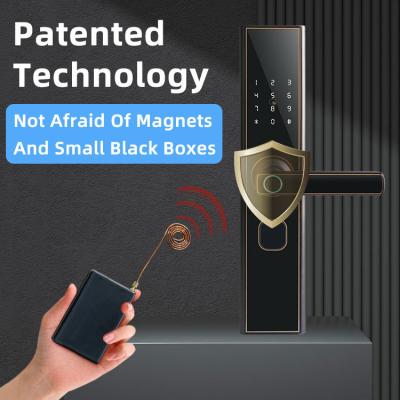China Code Veelzijdigheid Digitale slimme deursloten 68 mm elektronische deursloten voor thuis Te koop