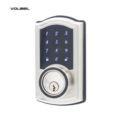 China 20mm Coded Door Locks Metal Material Digital Front Door Lock for sale