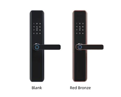 China Impressão digital esperta de vidro moderada de Bluetooth das fechaduras da porta de Digitas para a porta de madeira à venda
