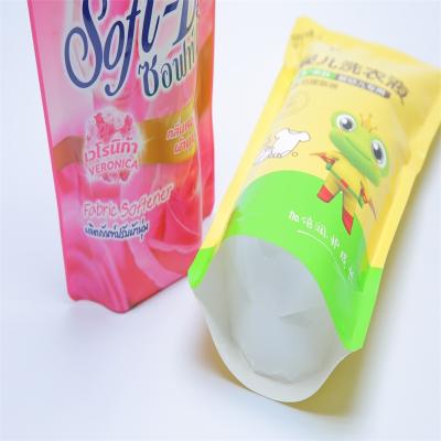 China Easy Wash Liquid Detergent Pouch 1-10 Colors Rotogravure Printing As Customized Te koop