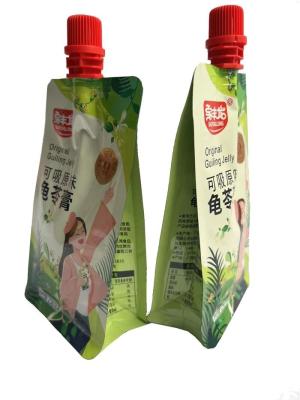 China Customized Spout Packaging Pouch Retortable Liquid Stand Up Pouch for sale