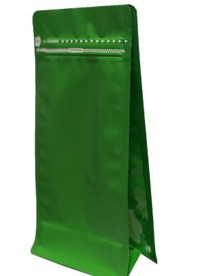 China Customized Coffee Packaging Pouch With Flat Bottom Valve And UV Printing zu verkaufen