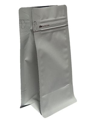 China Quad Shape Coffee Packaging Pouch For Coffee With Eco Friendly Material zu verkaufen