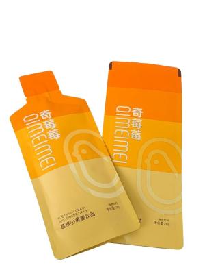 China Customized Shaped Pouch Food Grade stand up packaging For 30g-150g liquid Te koop